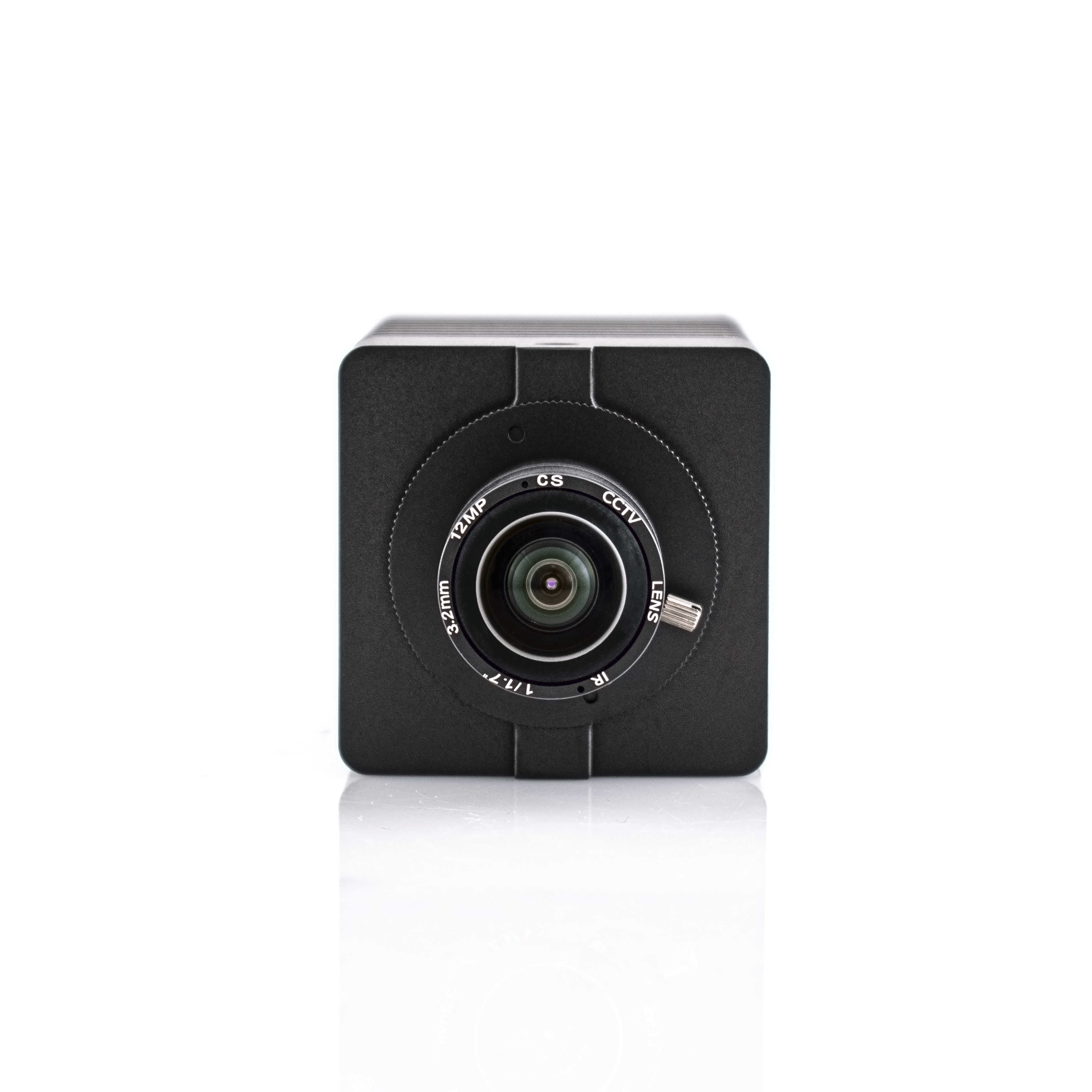 AIDA Imaging UHD-200 4K 60p POV Camera with Varifocal Lens in a Front View