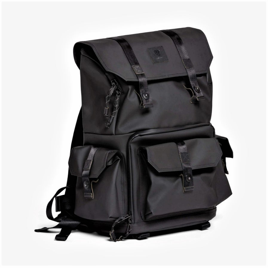 Langly Alpha Globetrotter XC Camera Backpack (Black with Black Accents)