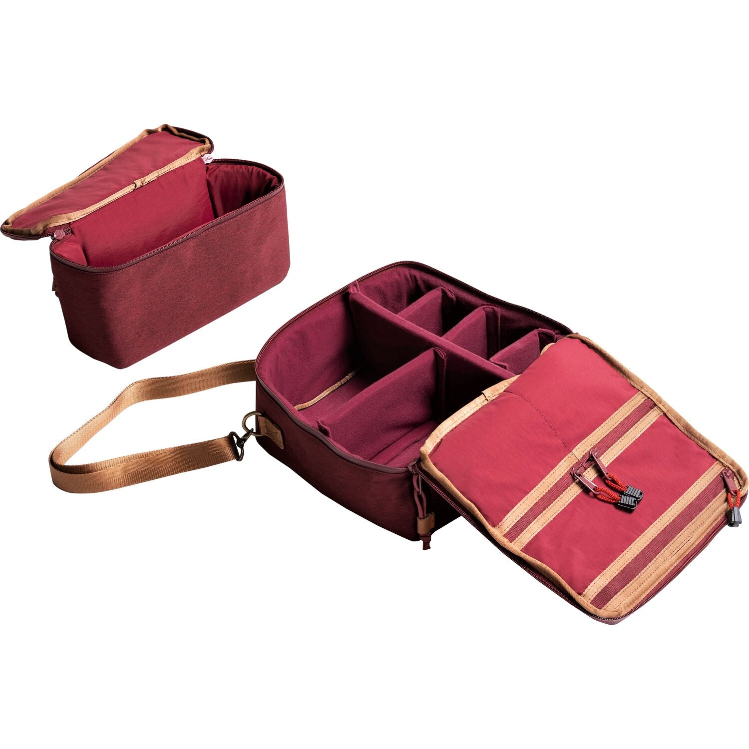 Langly Alpha Compact Camera Backpack (Brick)