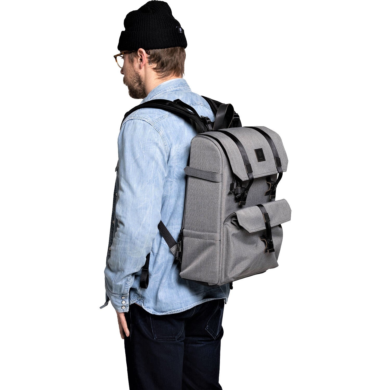 Langly Alpha Compact Camera Backpack (Cement)