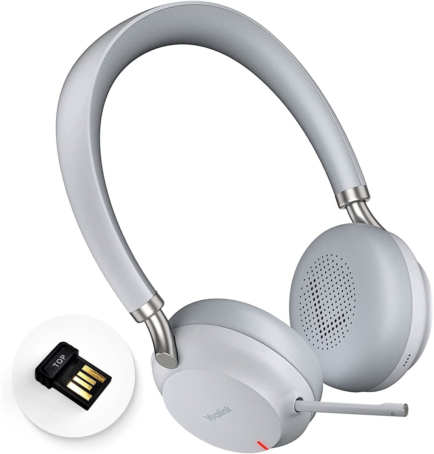 Yealink BH72 Bluetooth Wireless Headset - Light Gray