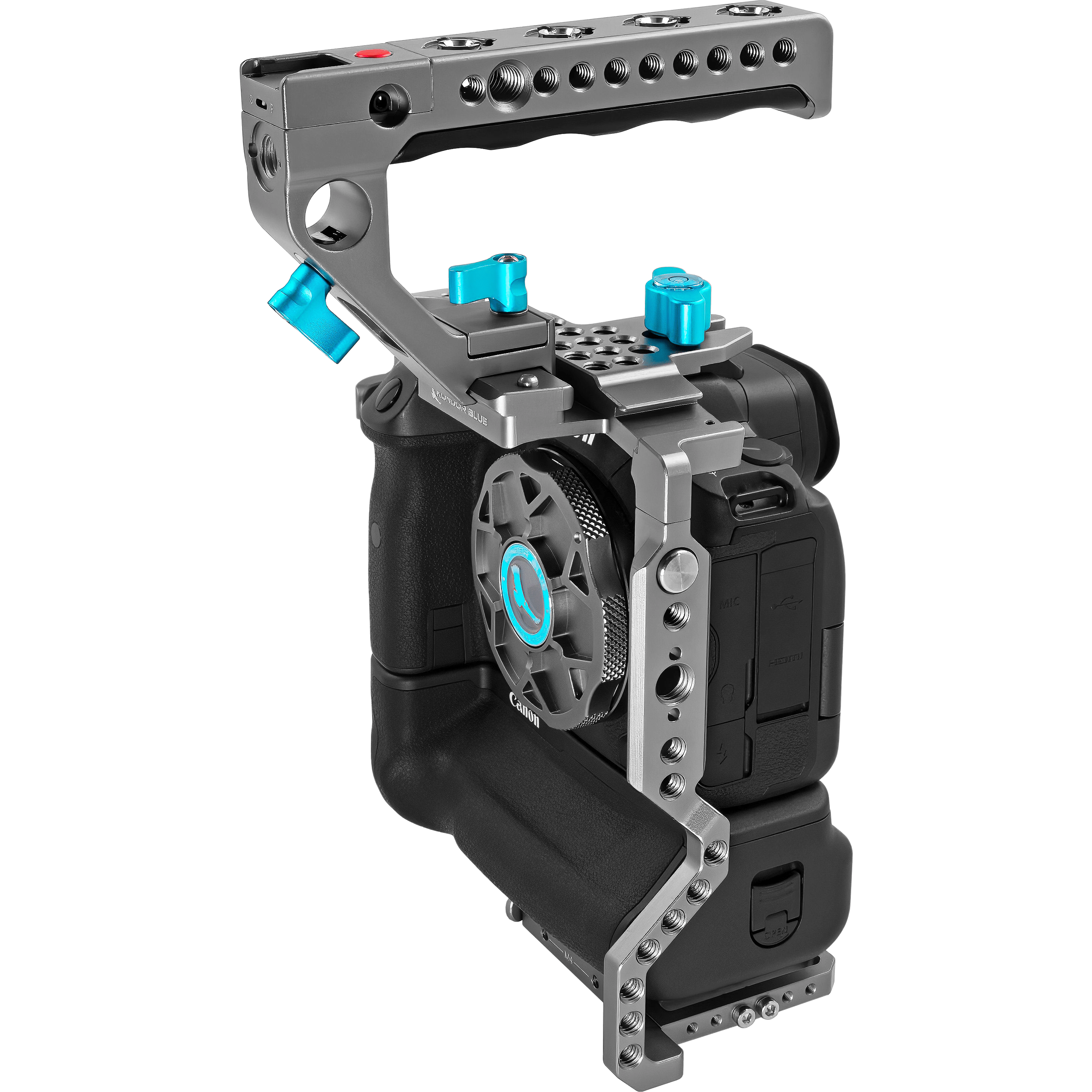 Kondor Blue BMPCC4K/6K Battery Grip Cage with Top Handle