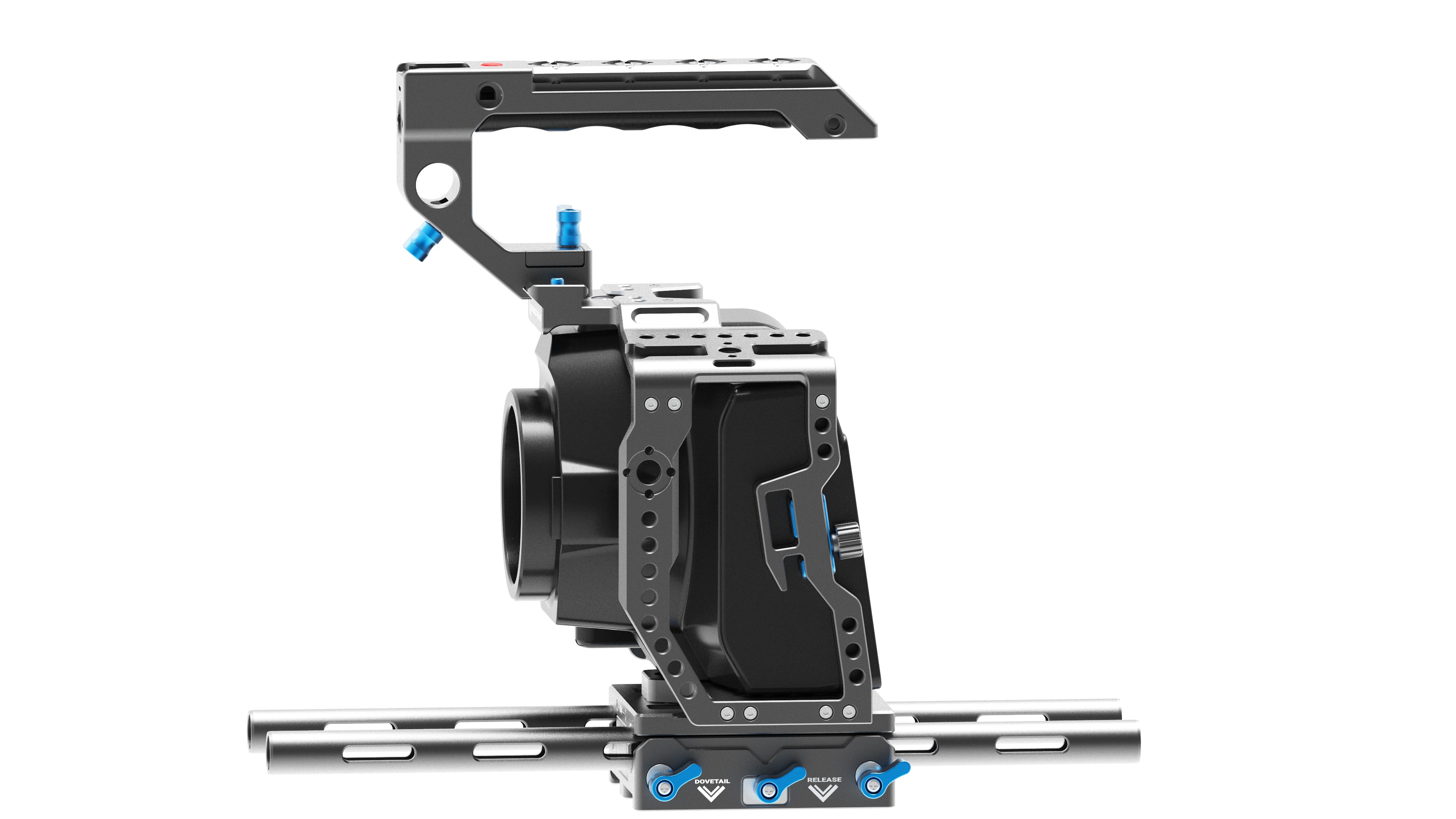 Kondor Blue Blackmagic Pocket 6K Pro Base Rig (Space Gray)