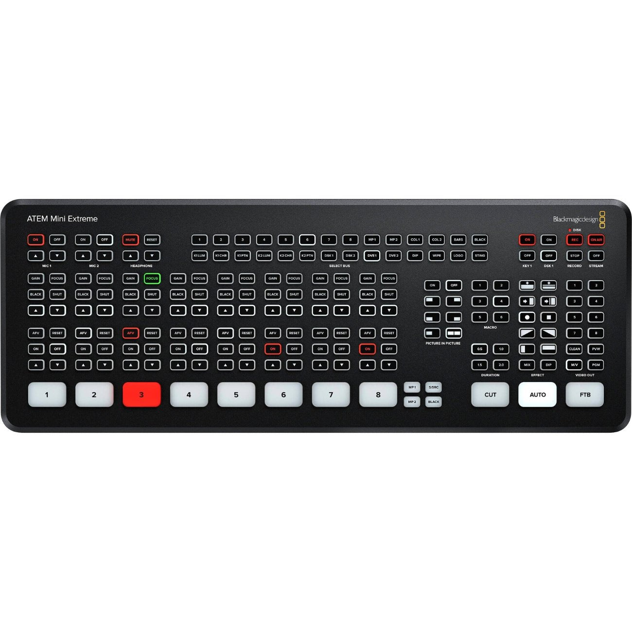 Blackmagic Design ATEM Mini Extreme HDMI Live Stream Switcher