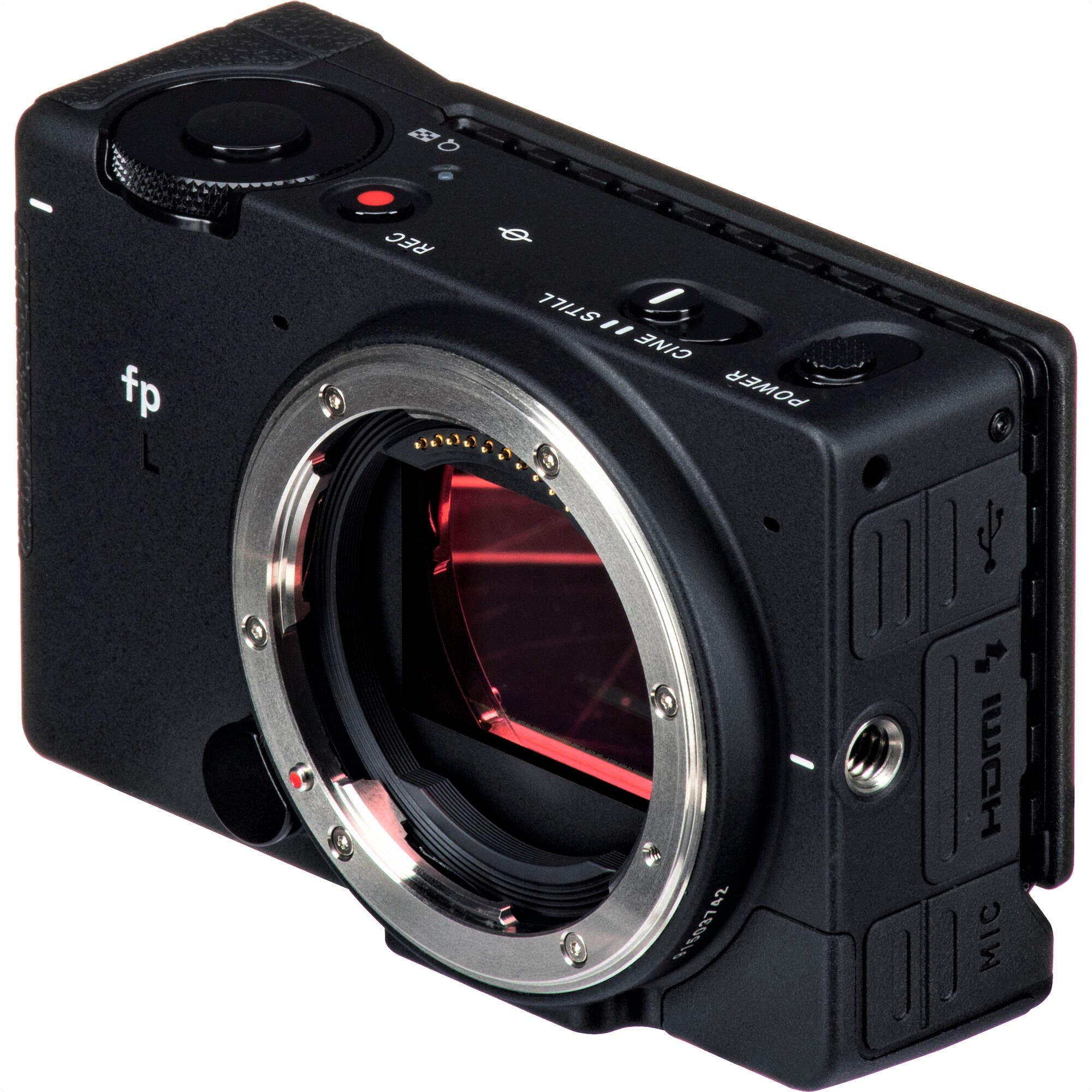 Sigma fp L Mirrorless Camera in a Side View