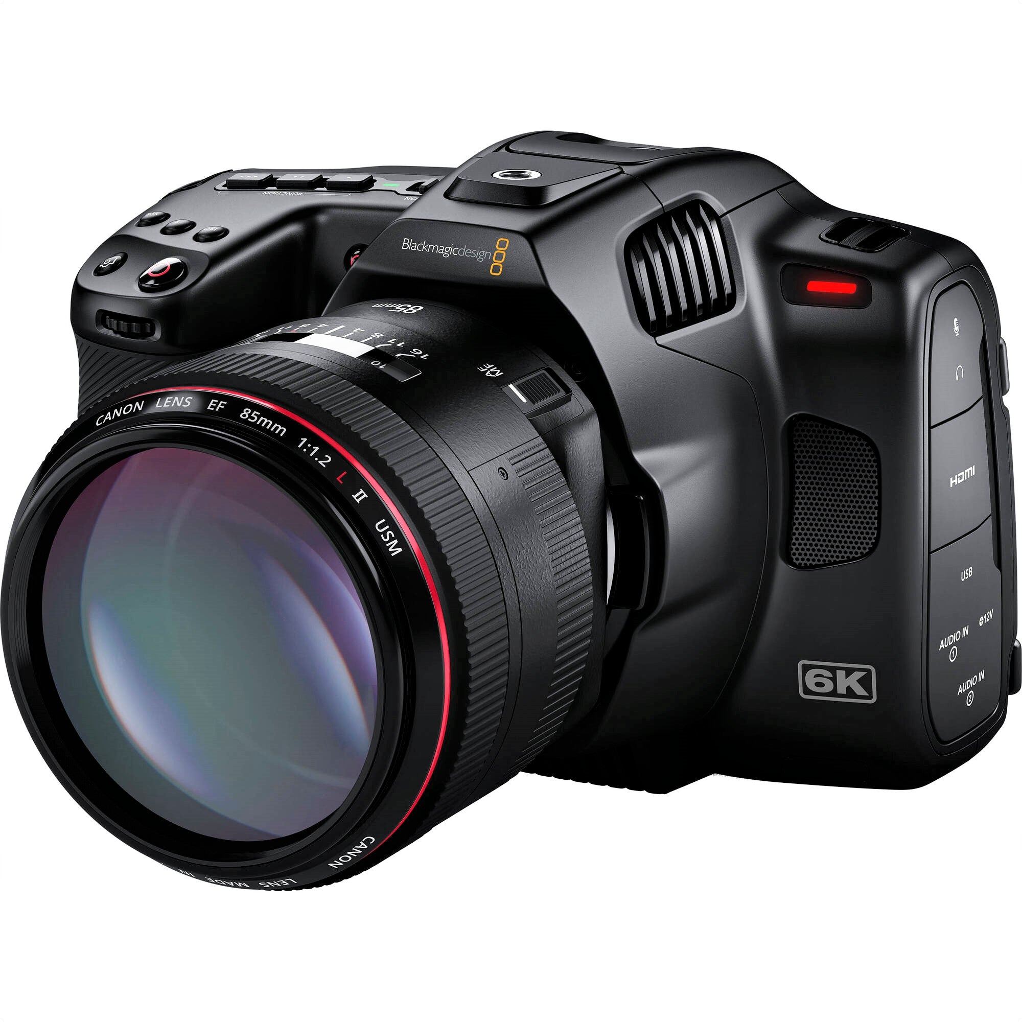 Blackmagic Design Pocket Cinema Camera 6K G2 - Lens Not Included