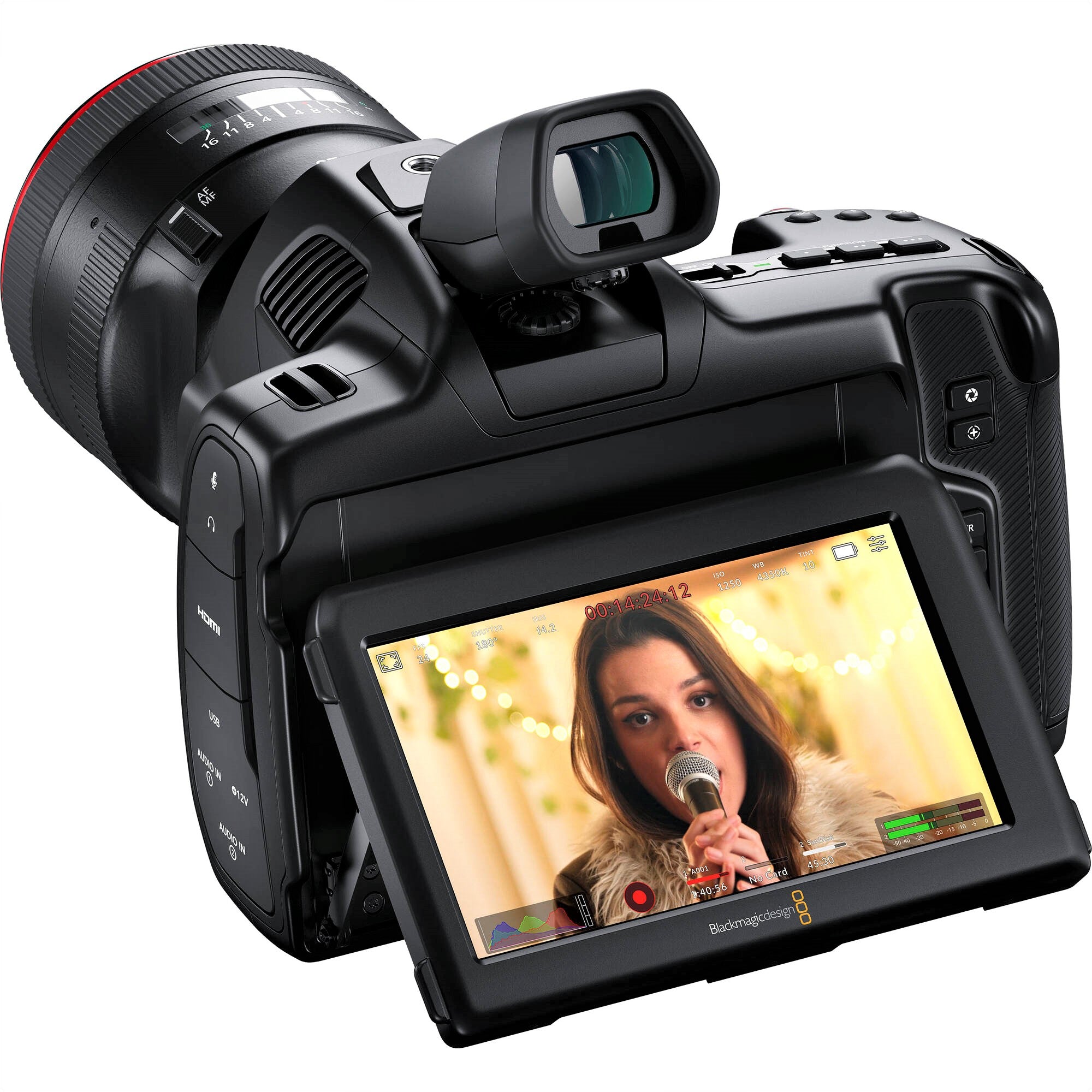 Blackmagic Design Pocket Cinema Camera 6K G2 - Electronic Viewfinder & Lens Not Included