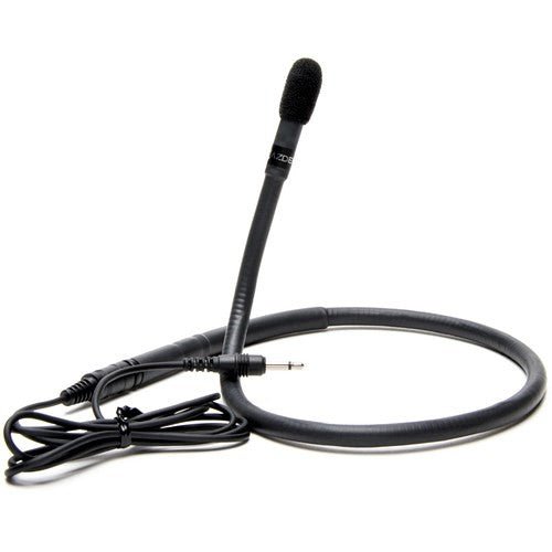 Azden CM-20 - Unidirectional Collar Microphone with 1/8" (3.5mm) Mini Jack for Use with Azden Wireless Transmitters