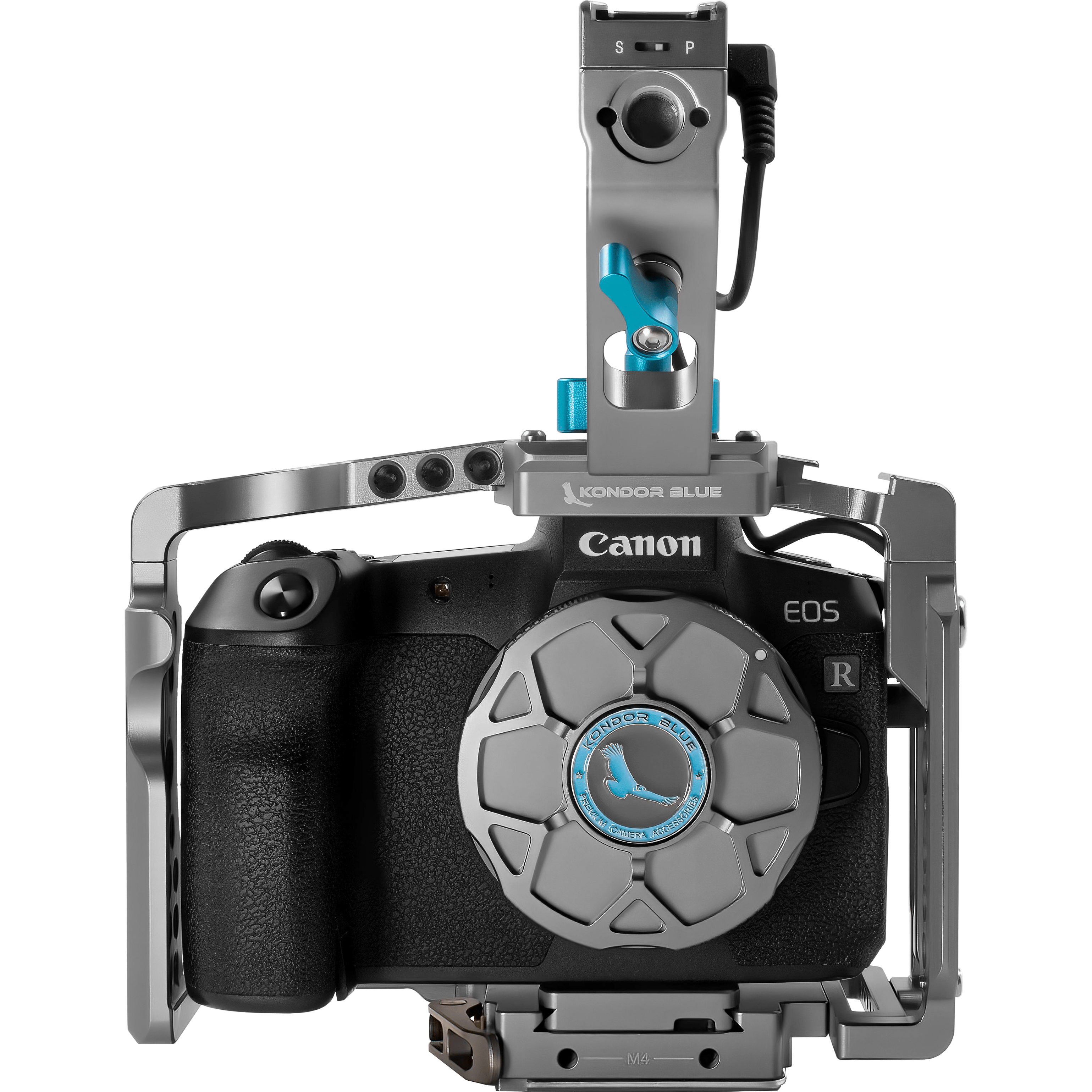 Kondor Blue Canon R5/R6 Full Cage with Top Handle (Space Gray)