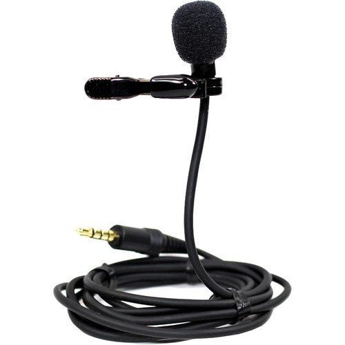 Azden Professional Lapel Microphone for Pro XD Wireless