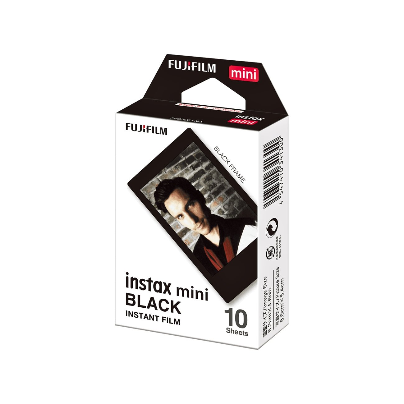 FUJIFILM INSTAX MINI Black Instant Film (10 Exposures)