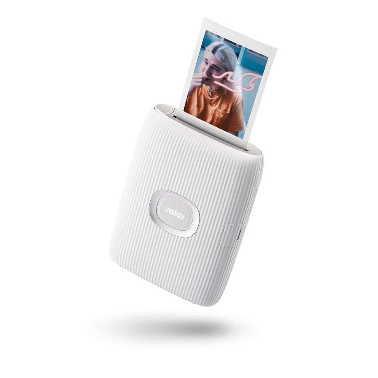 FUJIFILM INSTAX MINI LINK 2 Smartphone Printer (Clay White)