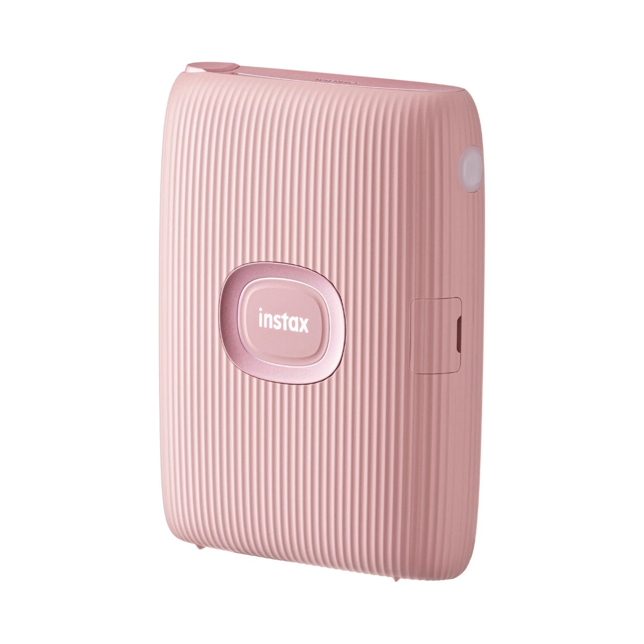 Fujifilm Instax Mini Link 2 Smartphone Printer - Soft Pink (Side View)