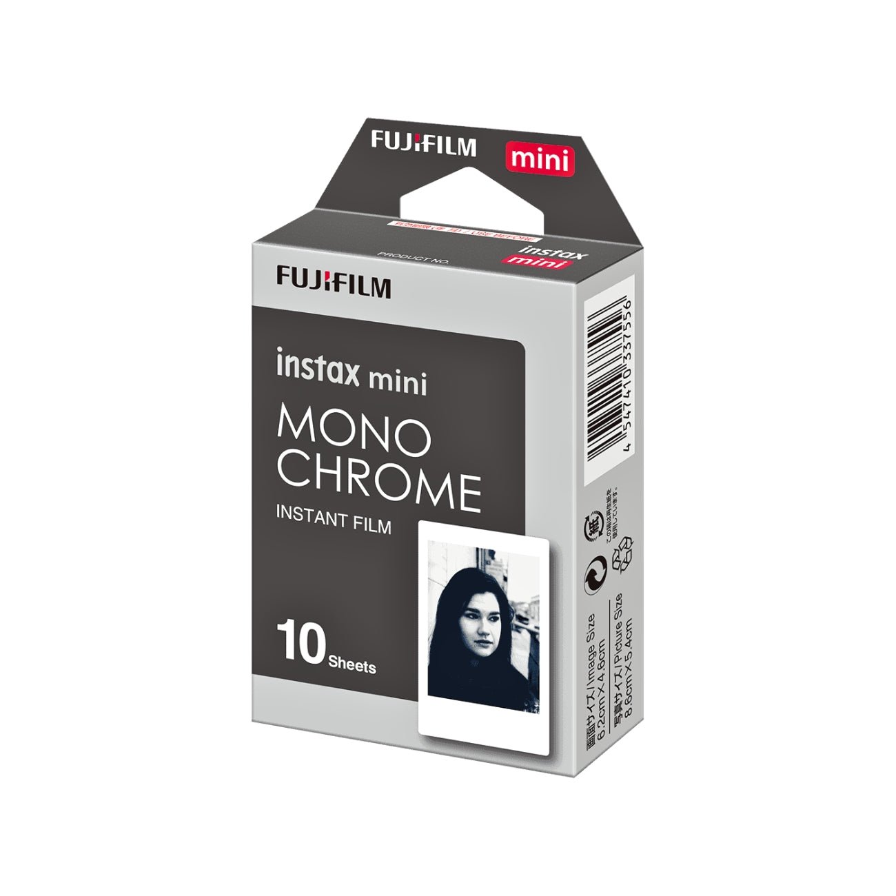 FUJIFILM INSTAX MINI Monochrome Instant Film (10 Exposures)