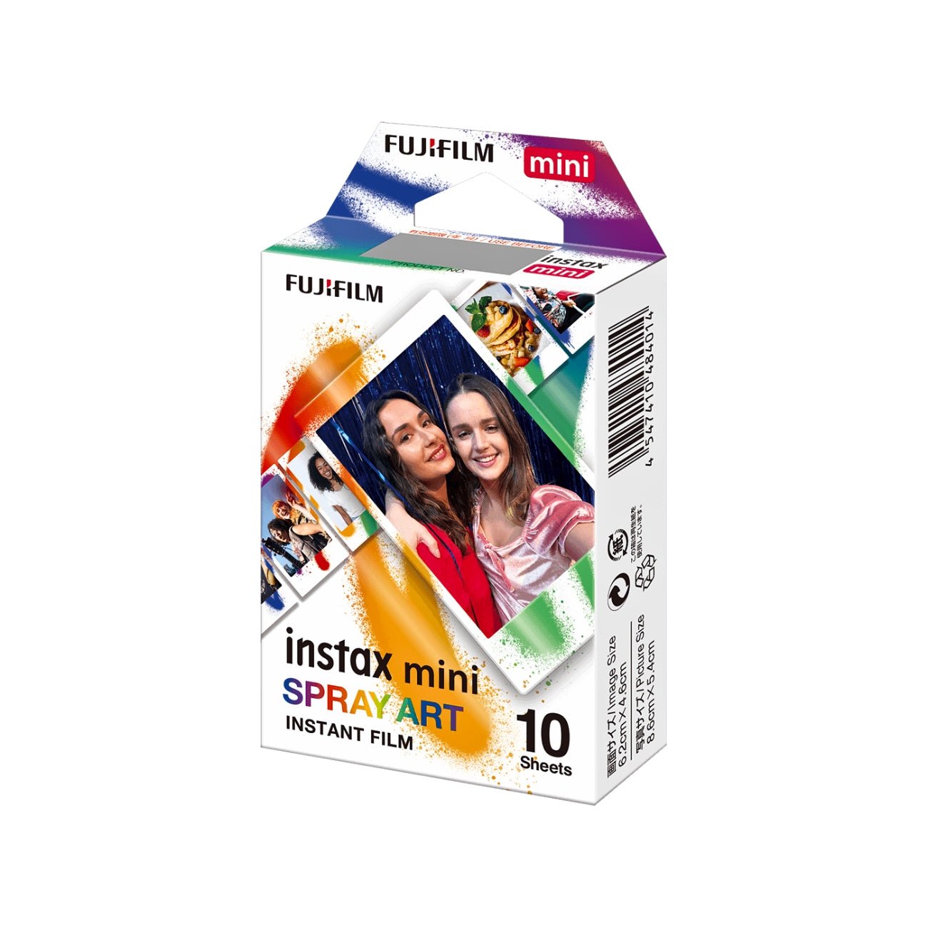 FUJIFILM INSTAX MINI Spray Art Instant Film (10 Exposures)
