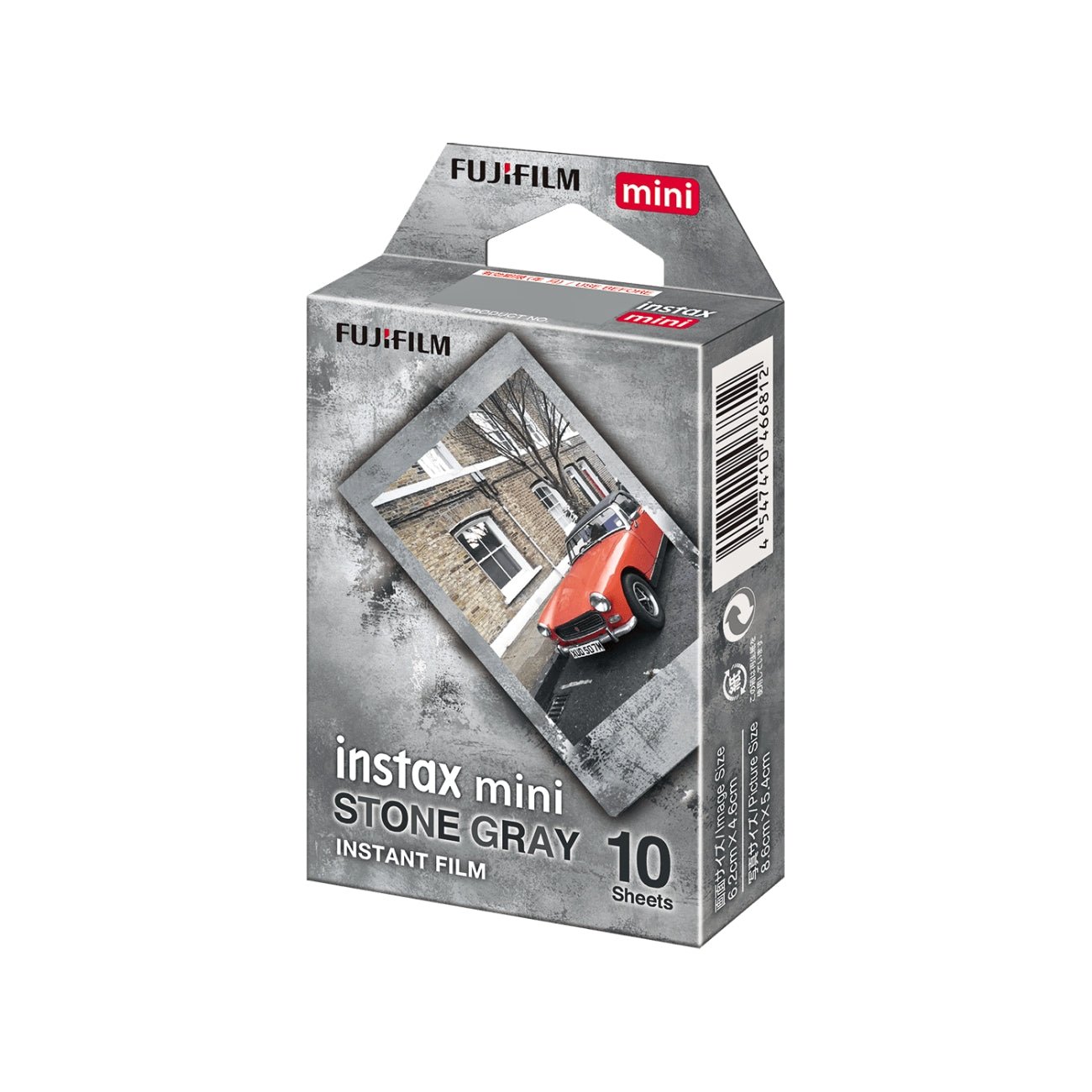 FUJIFILM INSTAX MINI Stone Gray Instant Film (10 Exposures)