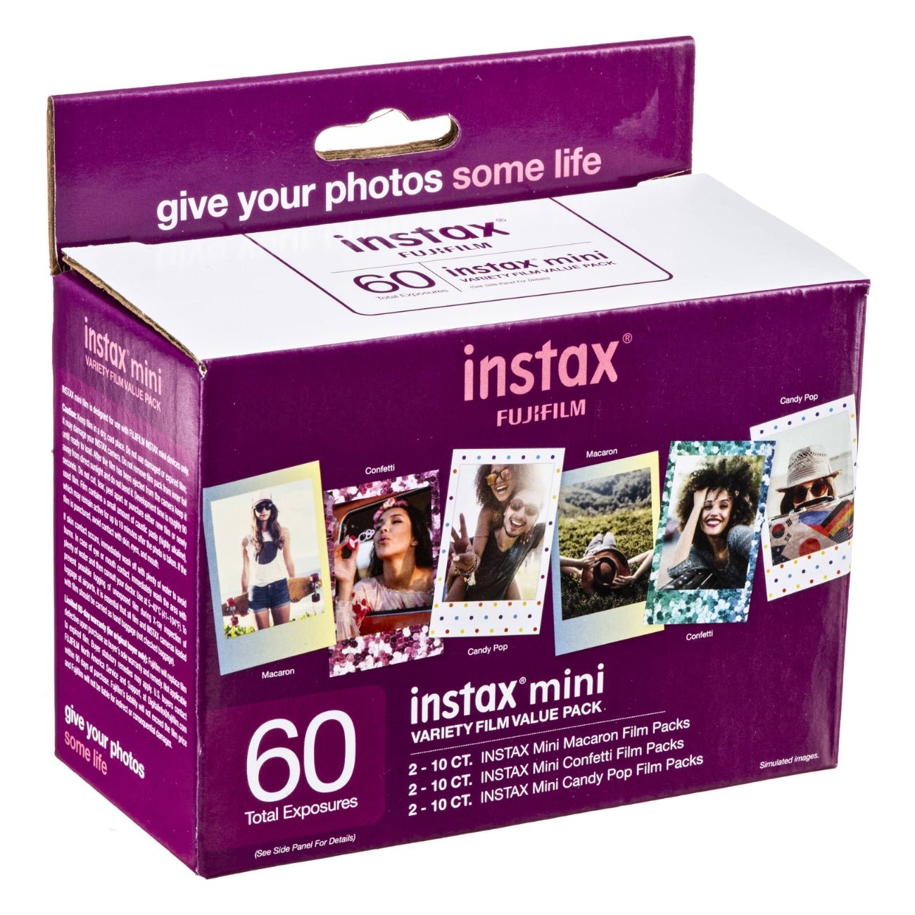 FUJIFILM INSTAX Mini Instant Film Variety Value Pack (60 Exposures)