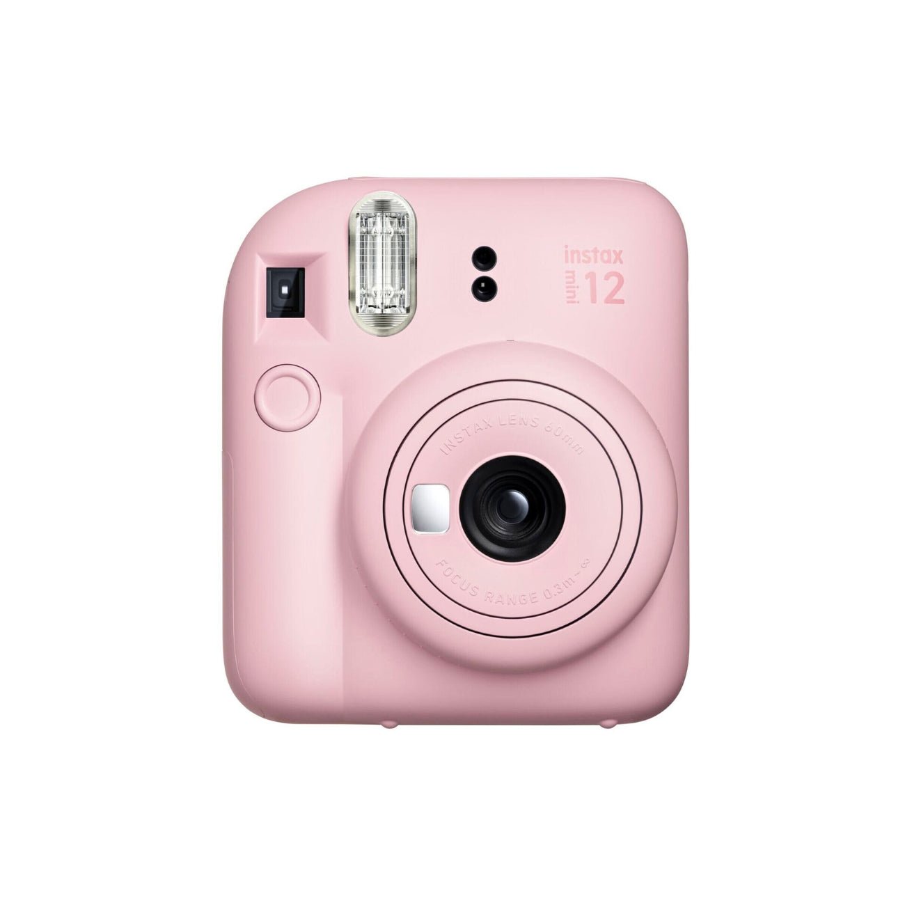 Fujifilm INSTAX Mini 12 Instant Film Camera (Pink) - Front view
