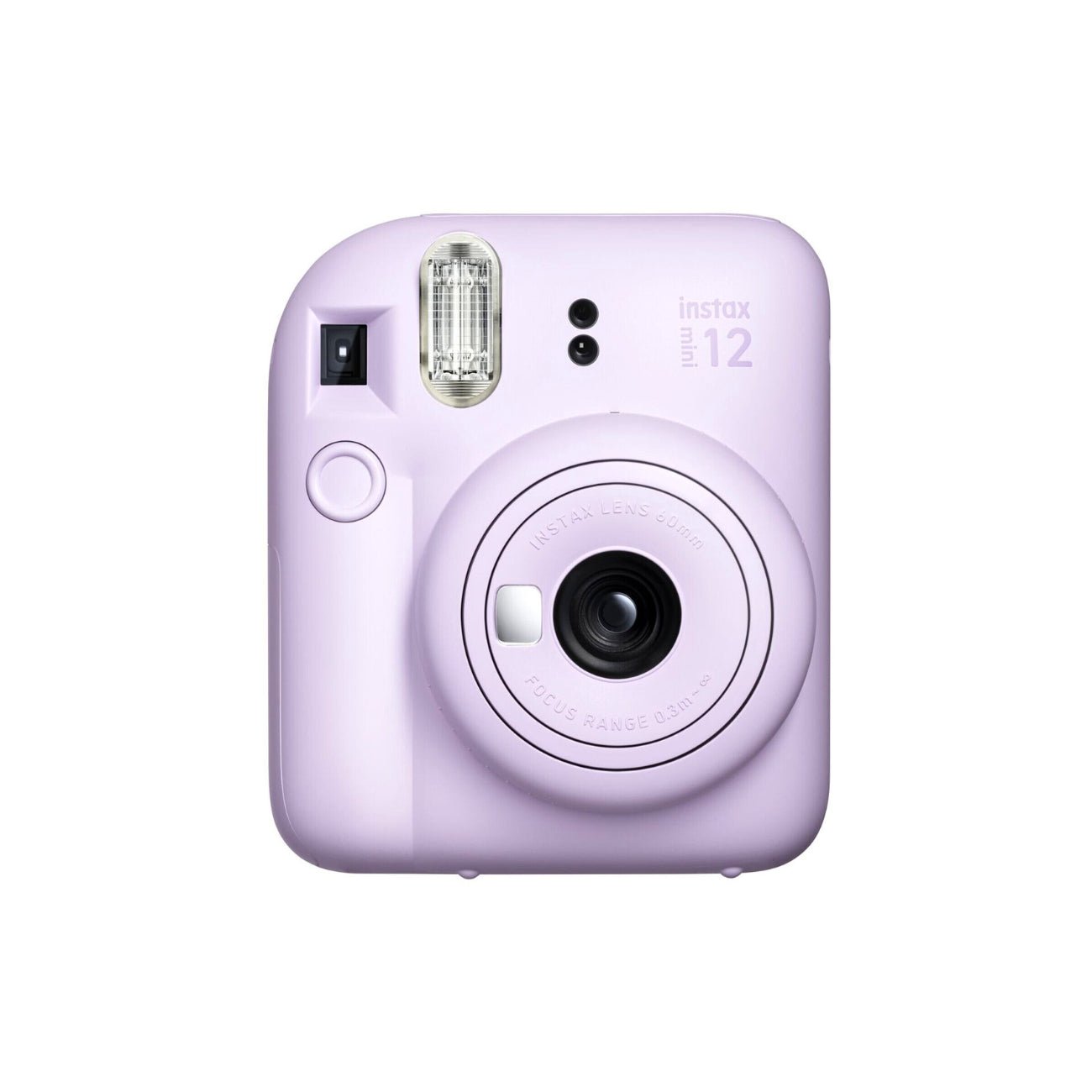 Fujifilm INSTAX Mini 12 Instant Film Camera (Purple) - Front view