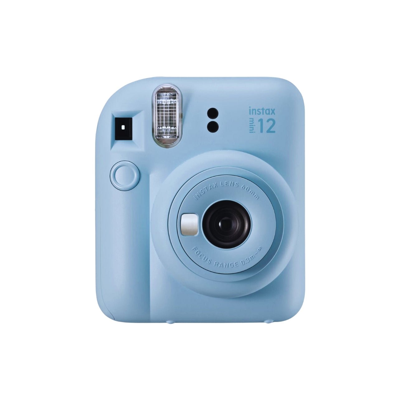 Fujifilm INSTAX Mini 12 Instant Film Camera (Blue) - Front view