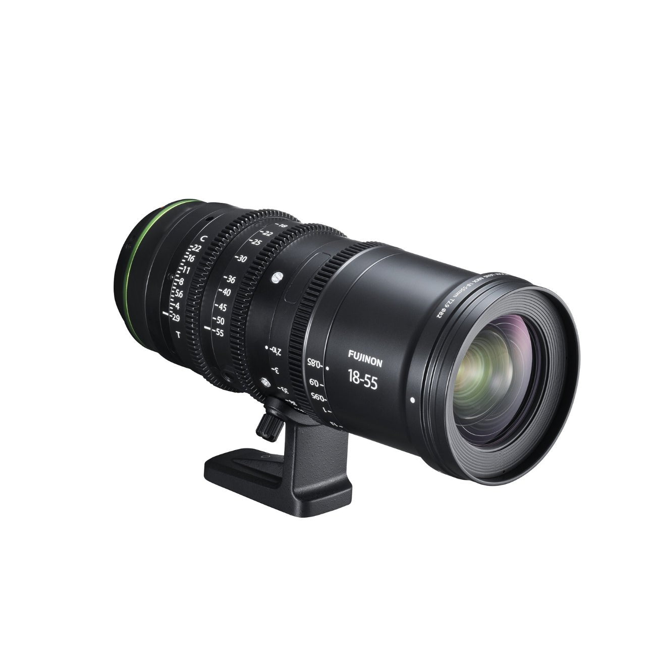 Fujinon MKX18-55mmT2.9 Lens - Side View