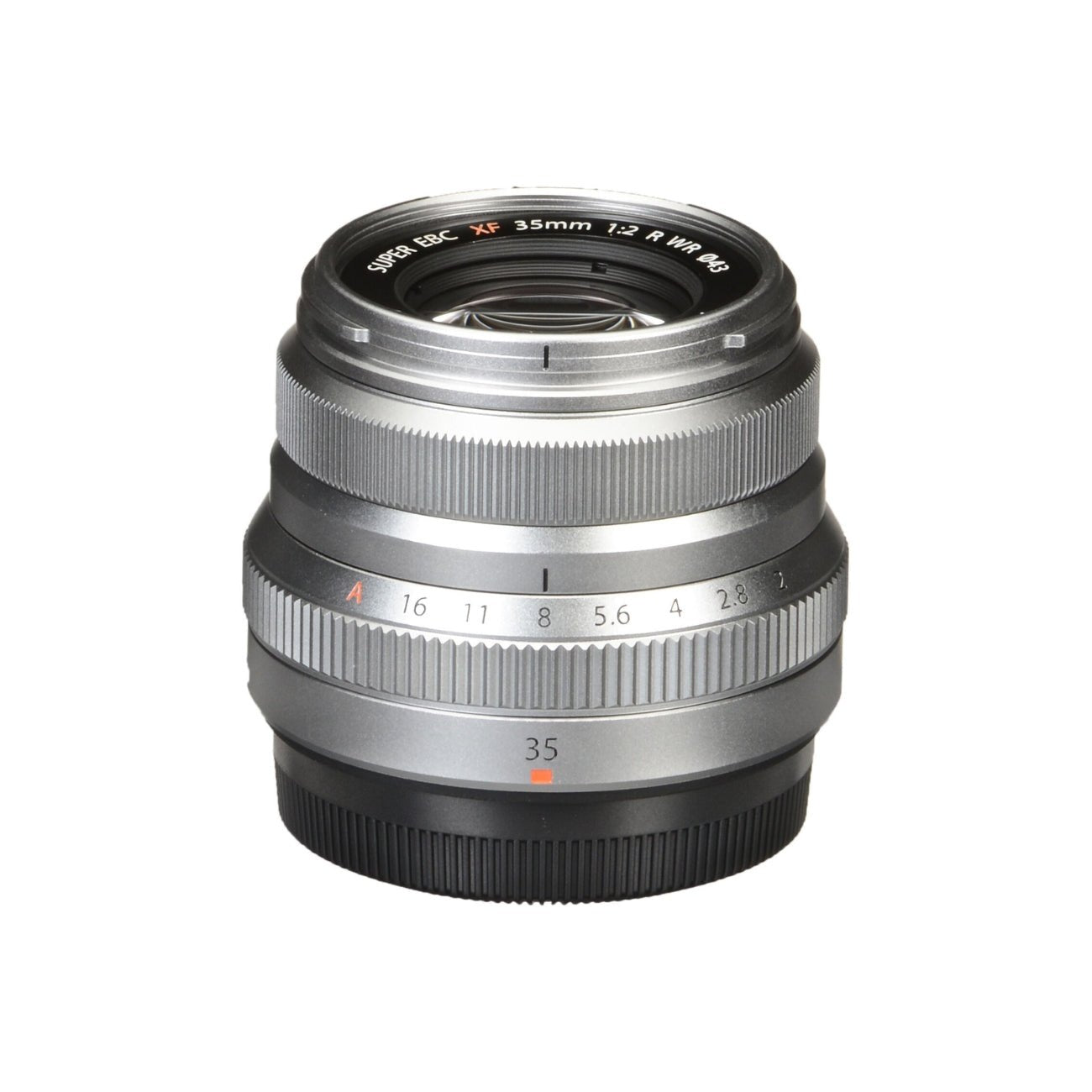 Fujifilm XF 35mm F2 R WR Lens (Black & Silver)