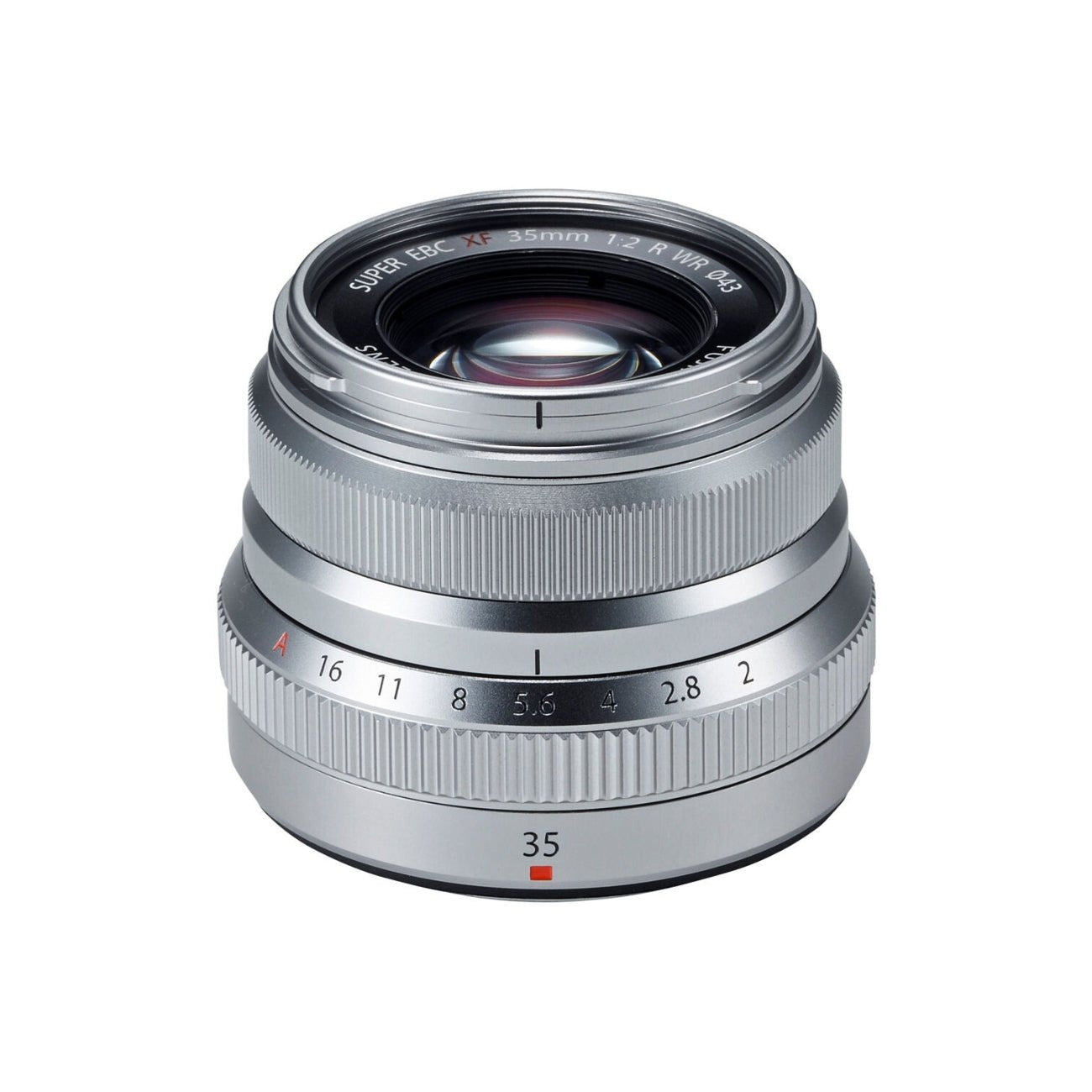 Fujifilm XF 35mm F2 R WR Lens Main (Silver)