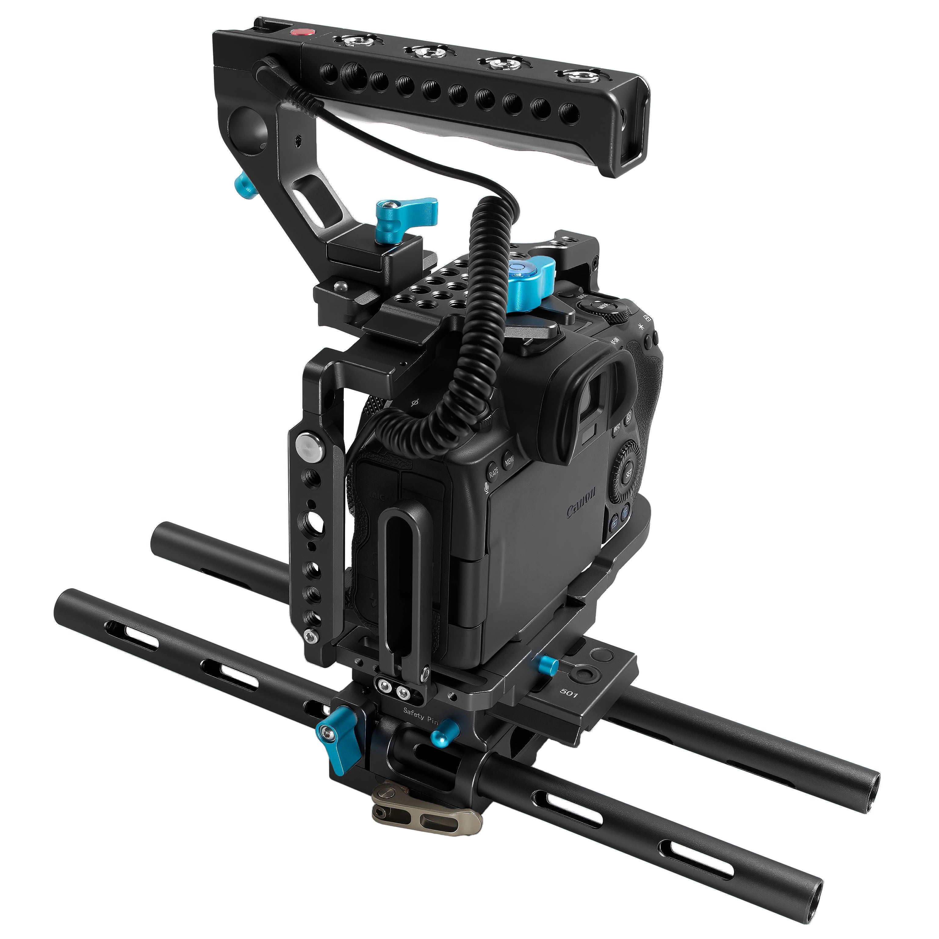 Kondor Blue Canon R5 Base Rig (R5/R6/R) (Black)