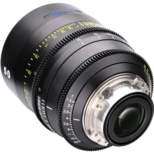 Tokina 50mm T1.5 Cinema Vista Prime Lens (MFT Mount) in a Back-Side View