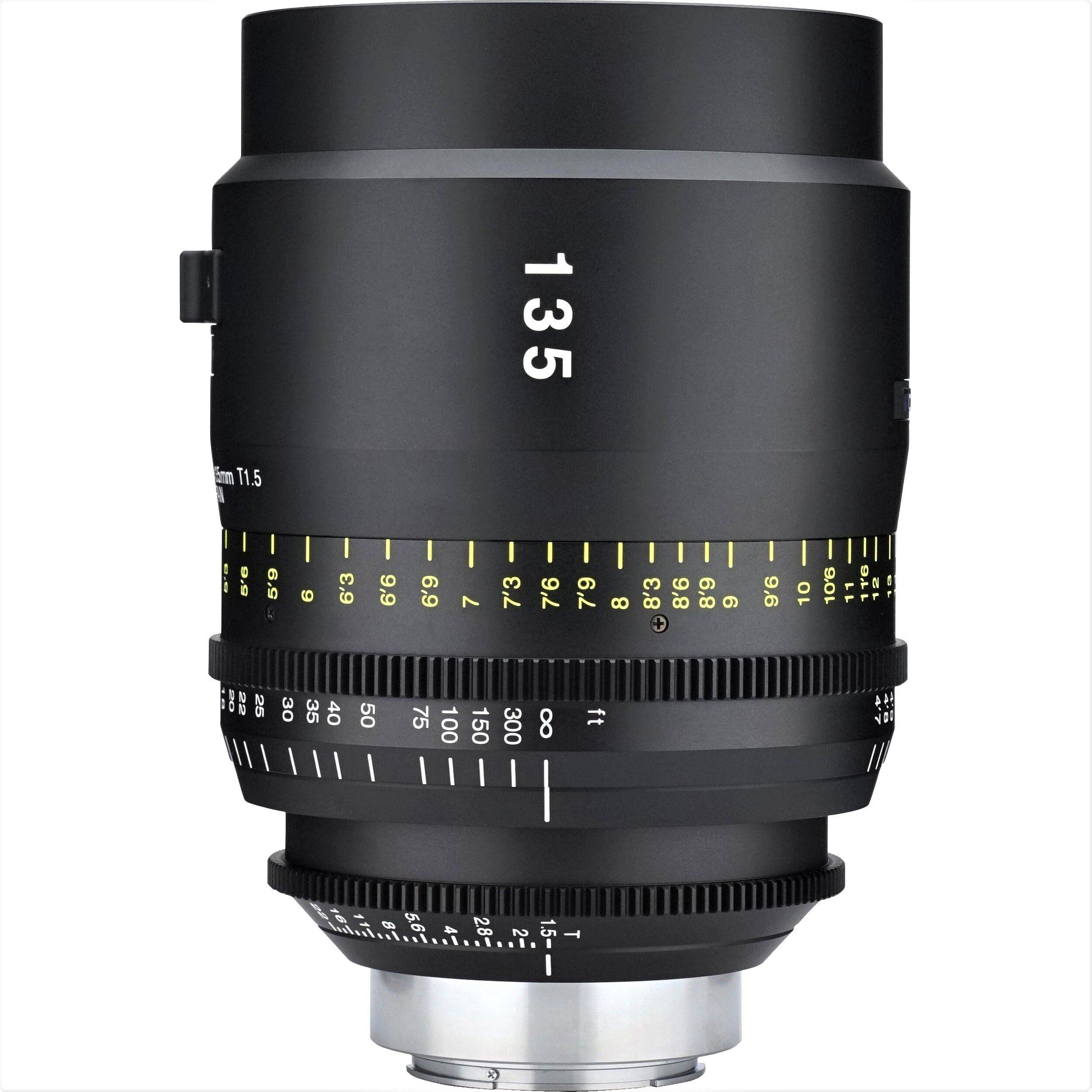 Tokina Cinema Vista 135mm T1.5 Lens (EF Mount, Imperial Focus Scale)