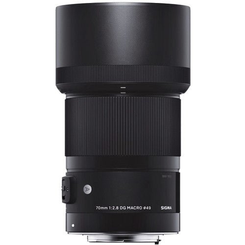 Sigma Lens Hood Attached to 70mm F2.8 DG Macro Art Lens