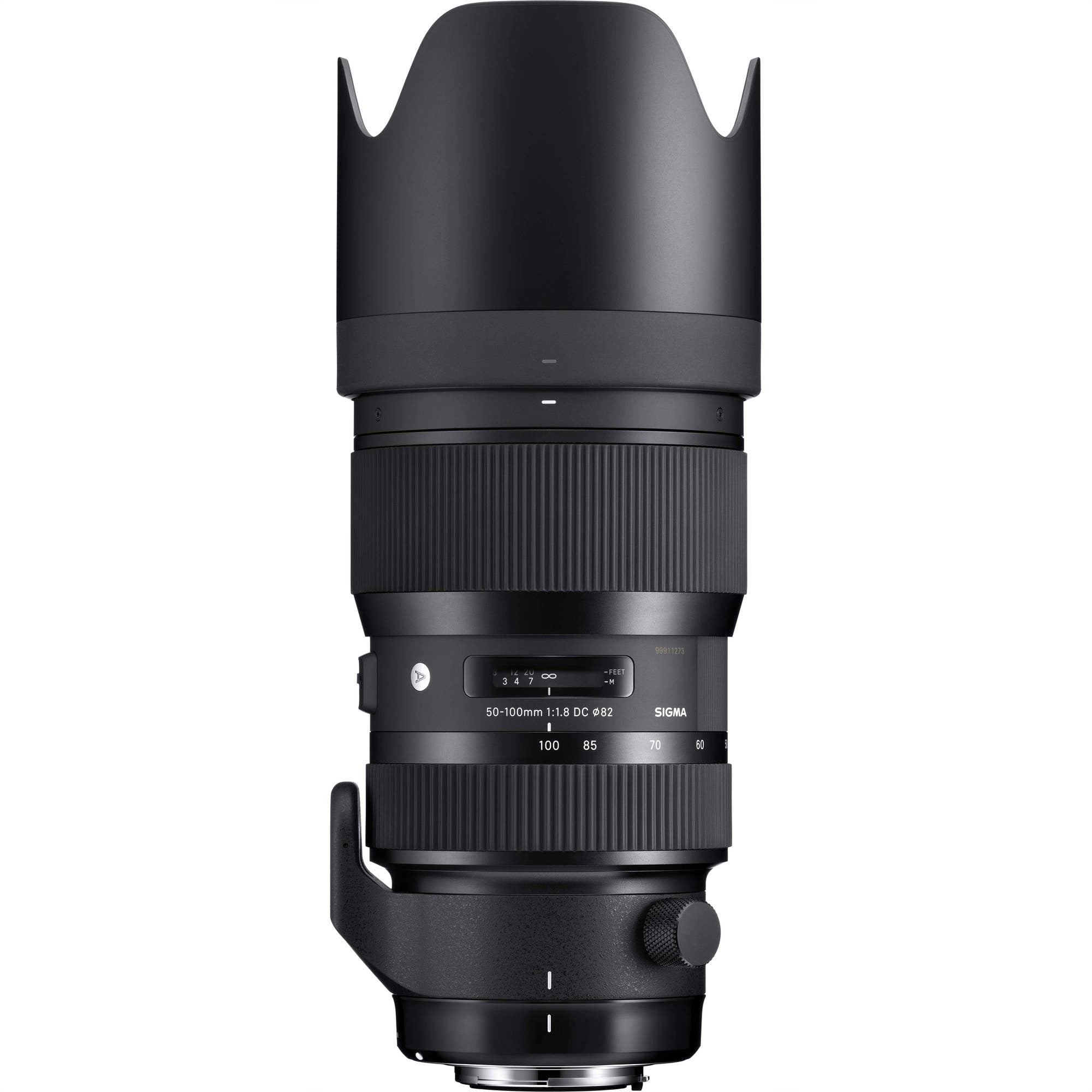 Sigma Lens Hood Attached to 50-100mm F1.8 DC HSM Art Lens