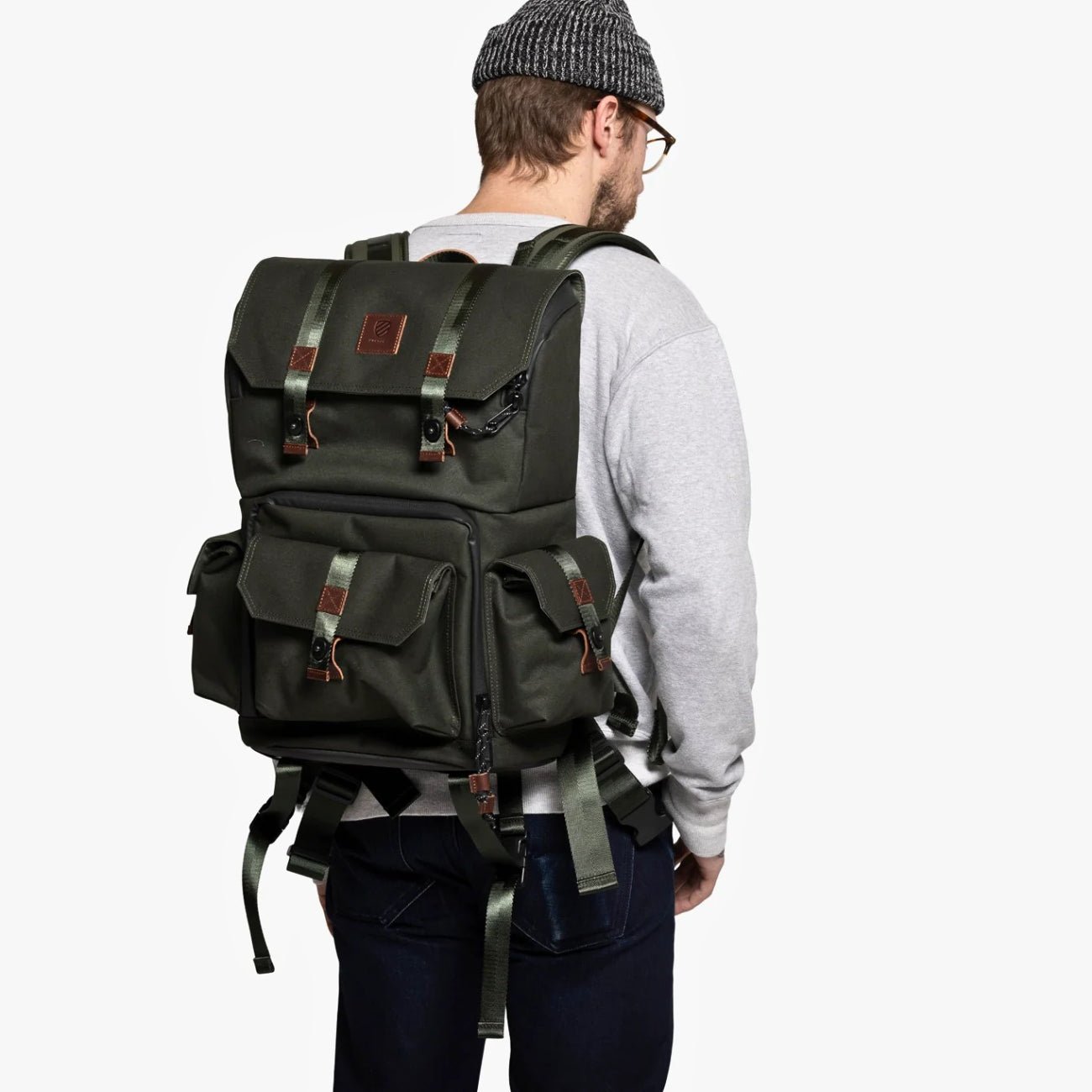 Langly Alpha Globetrotter Camera Backpack (Forest Green) - quality camera bags