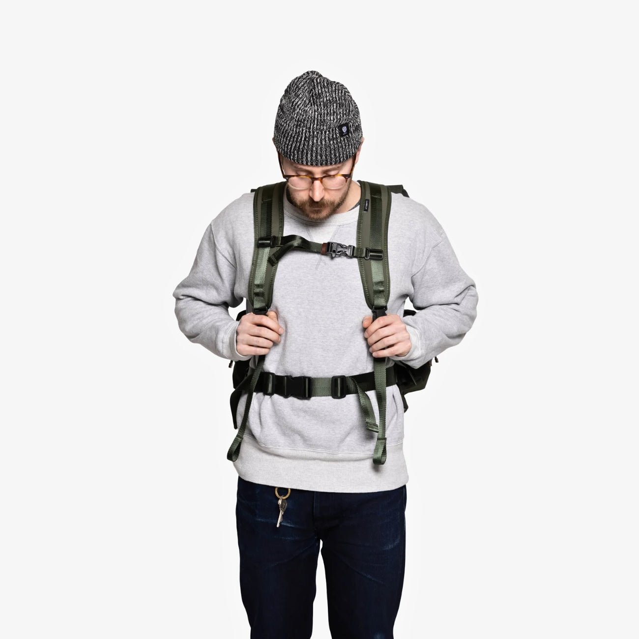 Langly Alpha Globetrotter Camera Backpack (Forest Green) - photo back pack