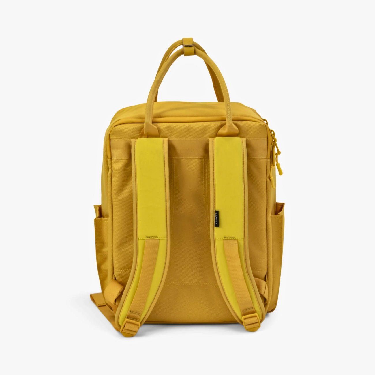 Langly Sierra Camera Backpack - Aspen Gold in a Back View