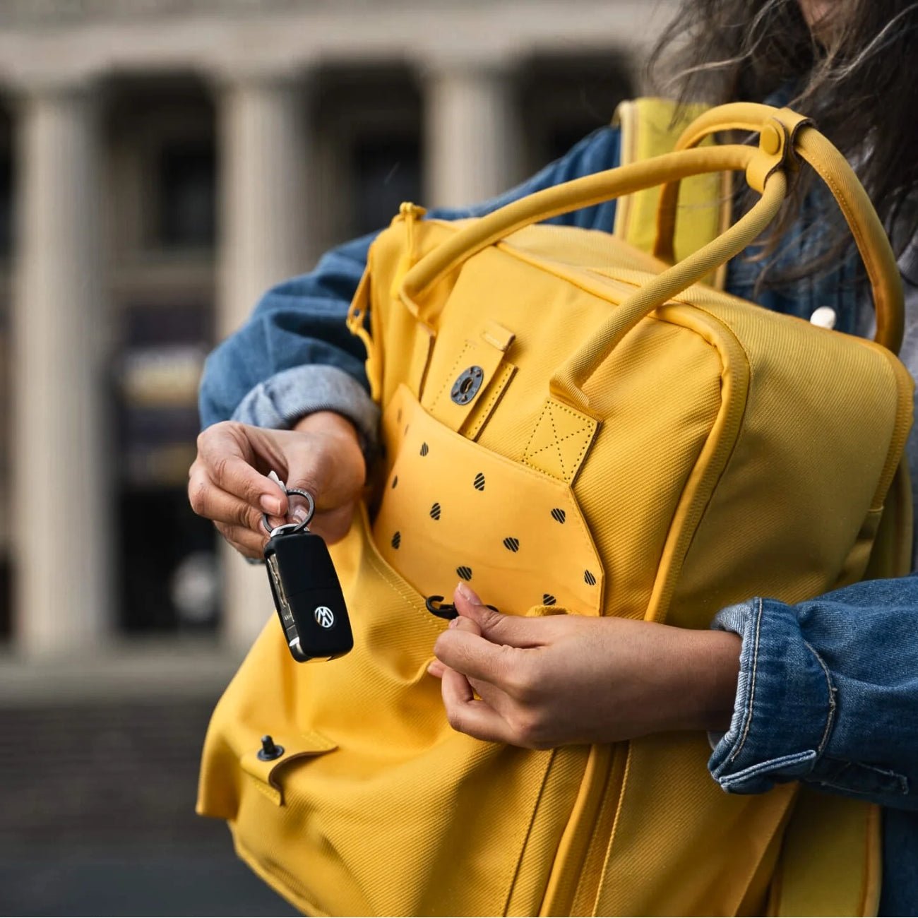 Langly Sierra Camera Backpack - Aspen Gold