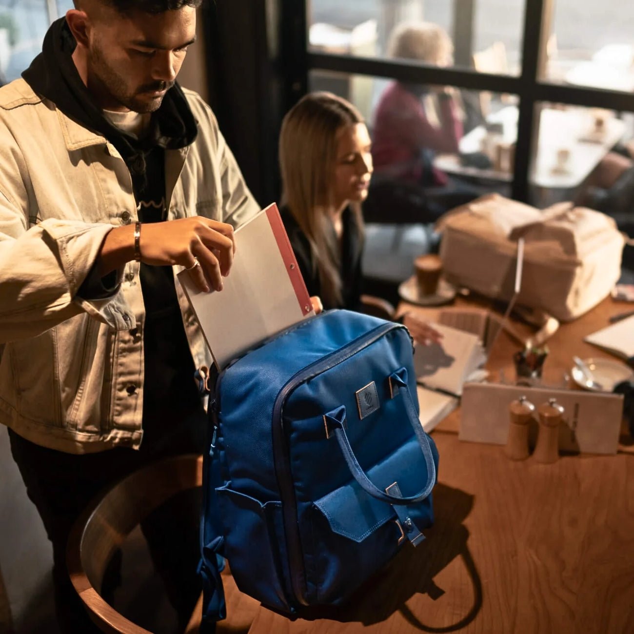 The New Sierra Backpack - Classic Blue