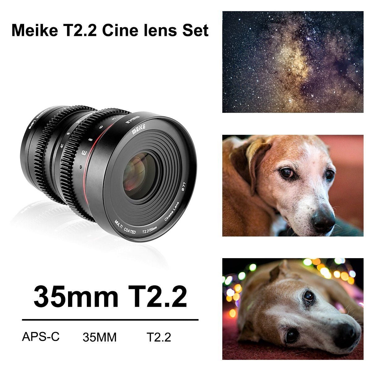 Meike 35mm T2.2 Manual Focus Cinema Lens (MFT Mount) with Sample Shots