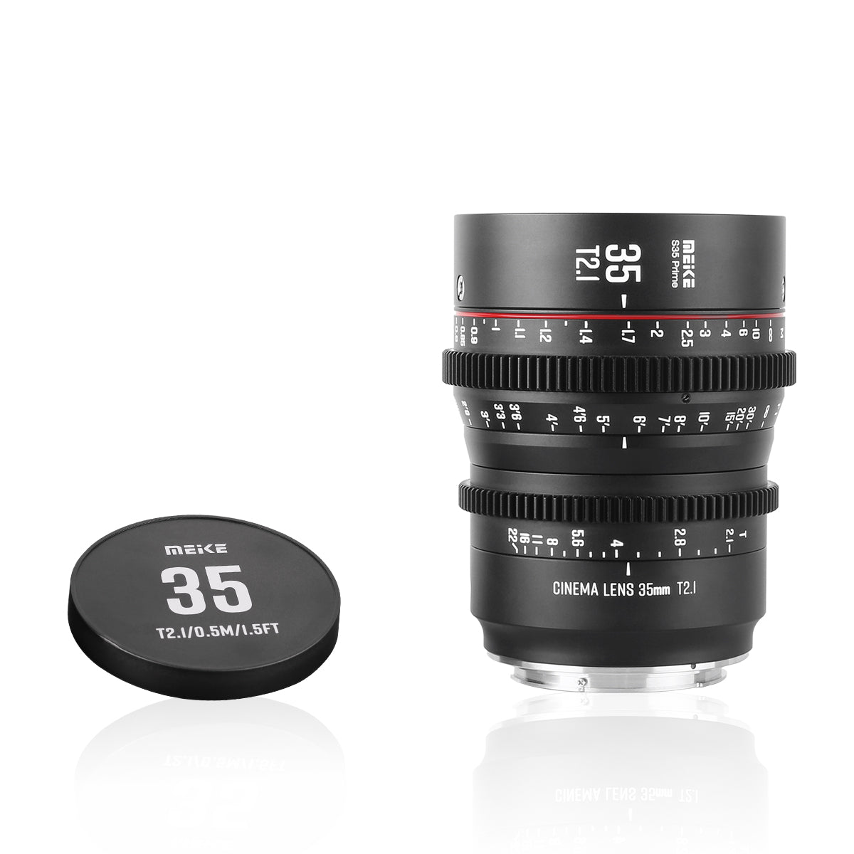 Meike Cinema Super35 Cinema Prime 35mm T2.1 Lens (EF Mount)