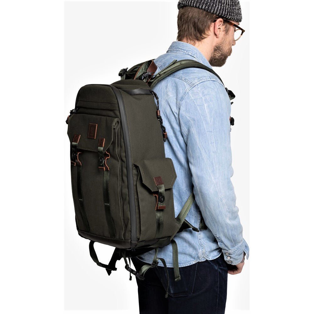 Langly Multi Globetrotter Camera Backpack (Forest Green)