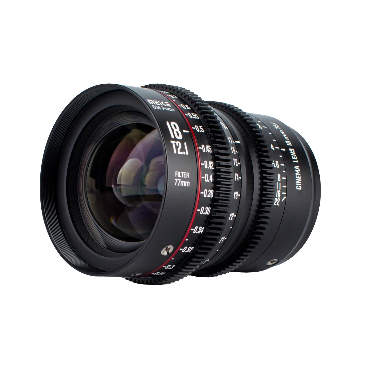 Meike Cinema Super35 18mm T2.1 Lens (PL Mount)