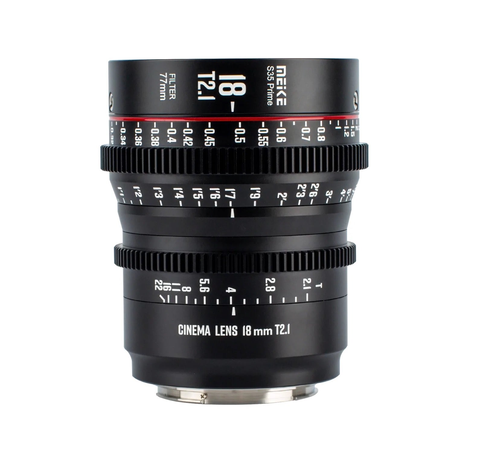 Meike Cinema Super35 18mm T2.1 Lens (PL Mount)