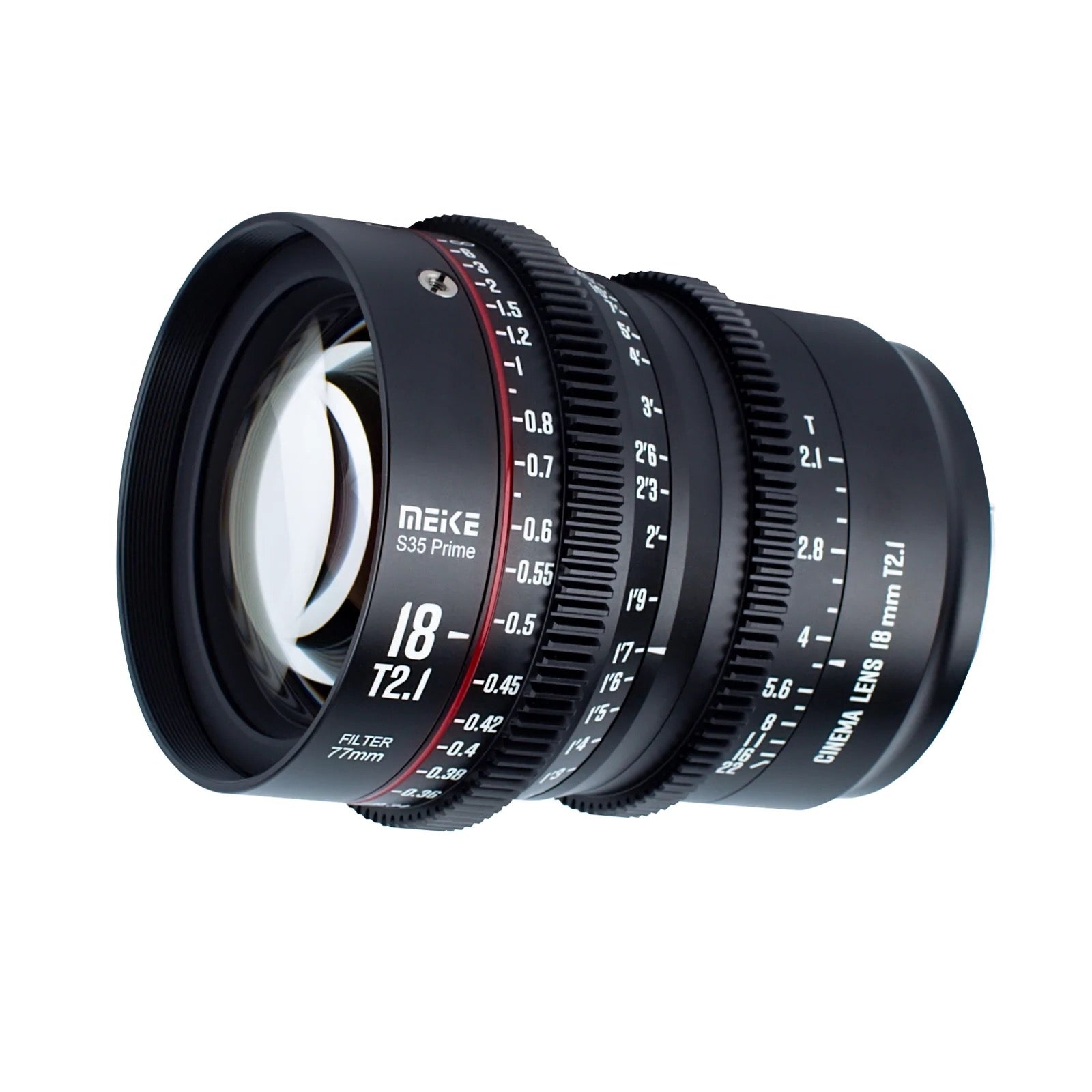 Meike Cinema Super35 18mm T2.1 Lens (PL Mount)