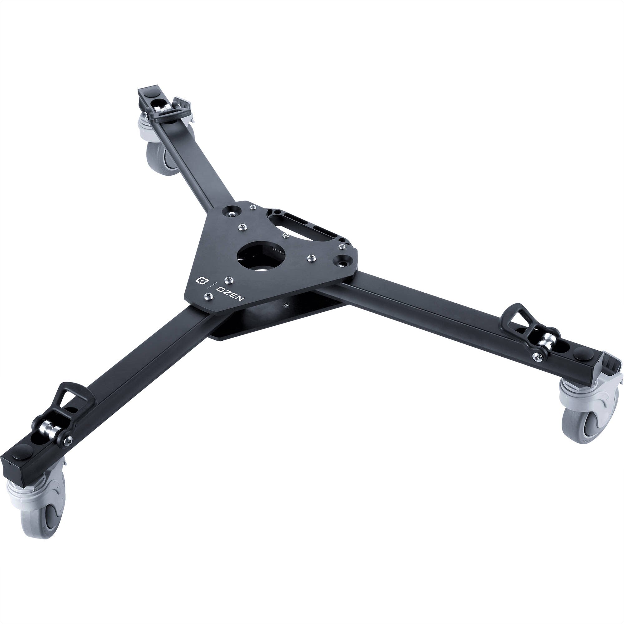 OZEN Heavy-Duty Tripod Dolly with Arc-Tracking Wheels & Cable Guards