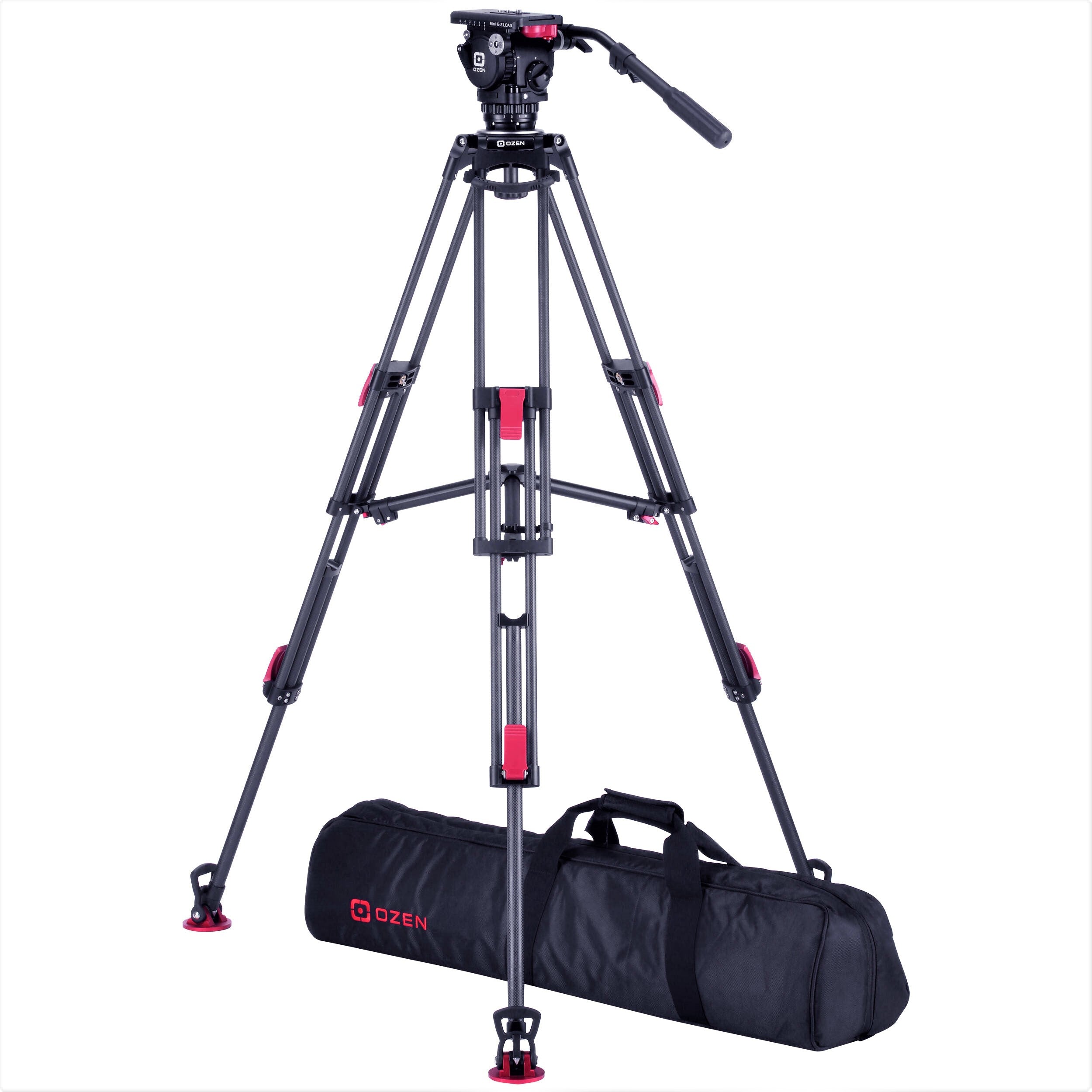 OZEN 5CF2HD 75mm AGILE 5 (Mini E-Z LOAD) Heavy Duty Tripod System