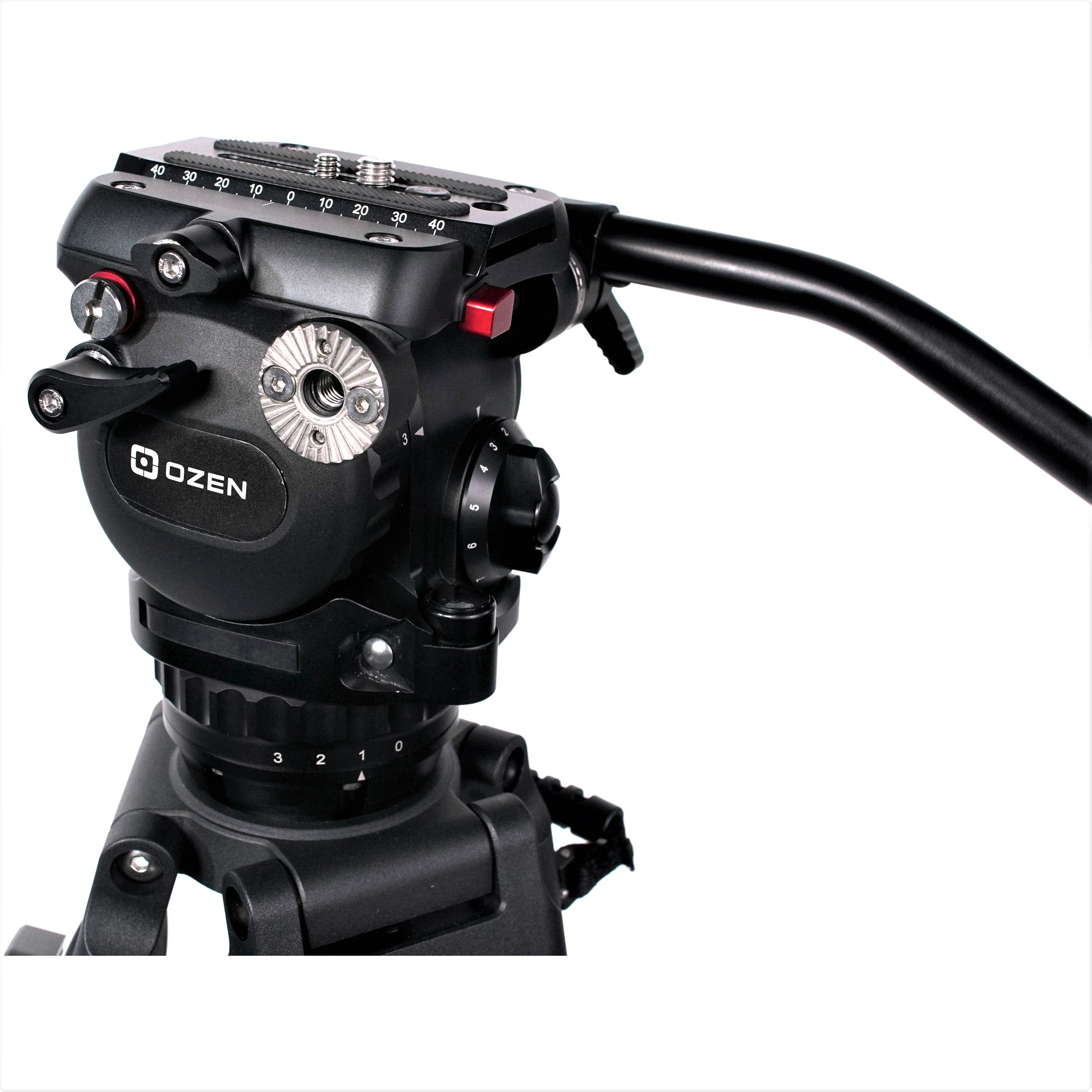 OZEN Agile 6 Fluid Head in a Close-Up View