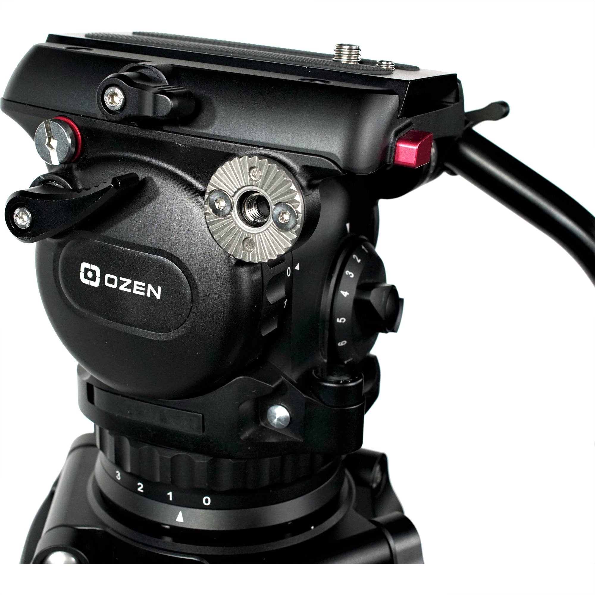 OZEN Agile 8S Fluid Head in a Close-Up View