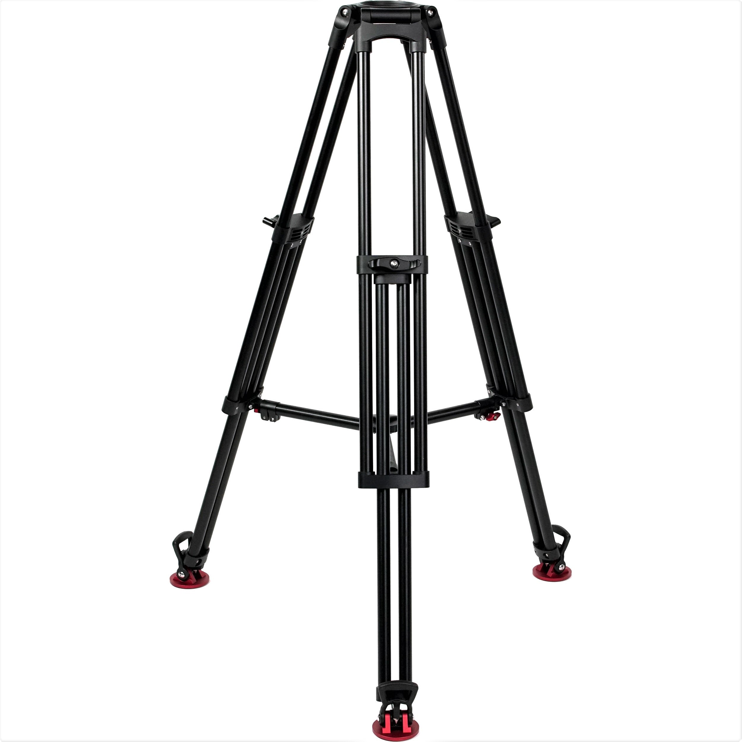 OZEN 100AL1HD 100mm Single-Stage Heavy-Duty Aluminum Tripod