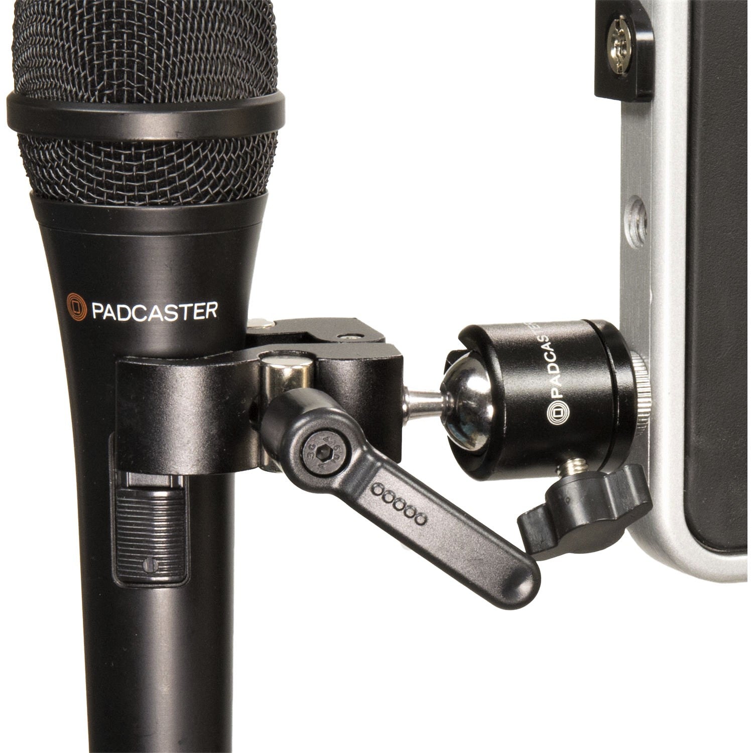 Padcaster Stick Microphone with Clamp System