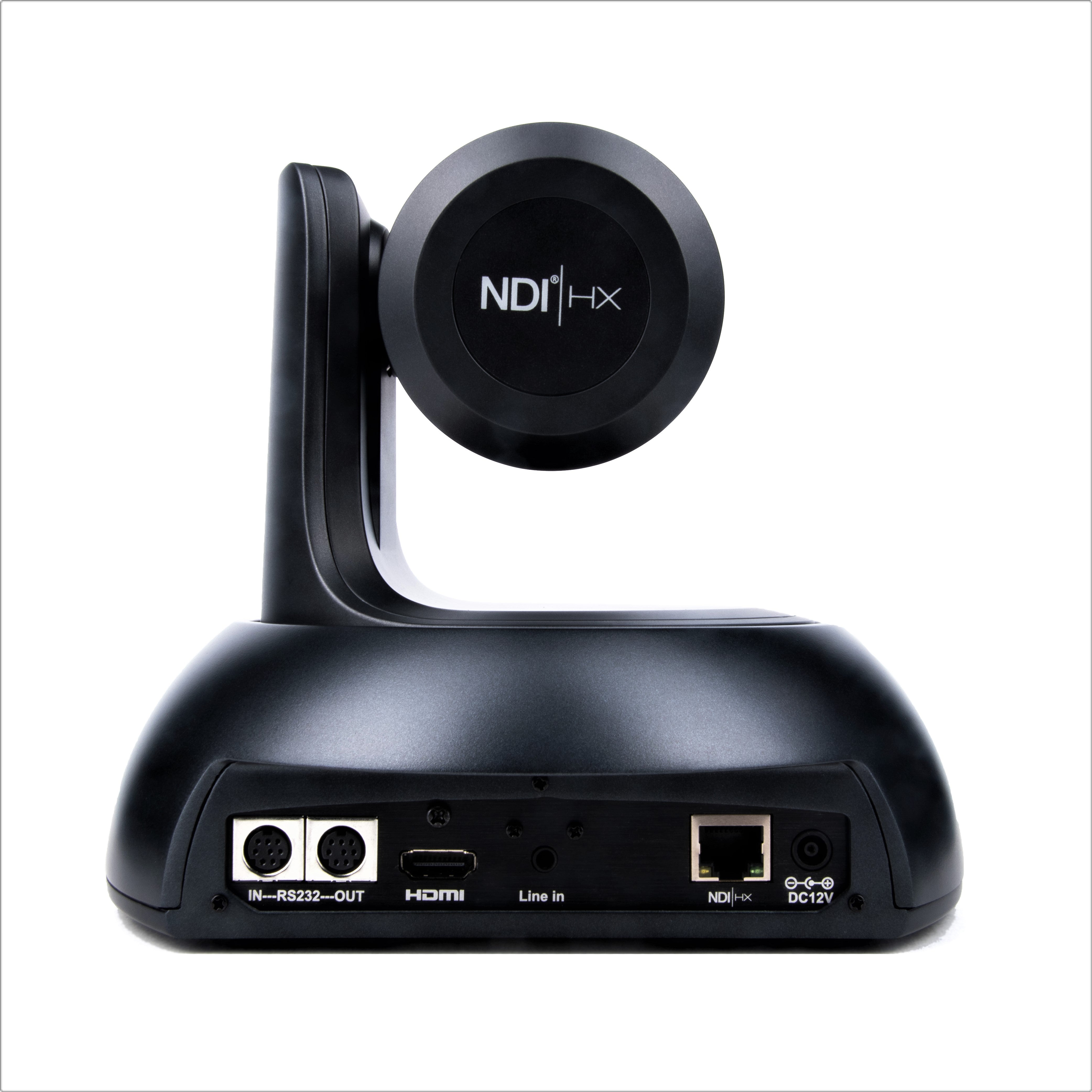 AIDA Imaging Broadcast/Conference NDI®|HX FHD NDI/IP/HDMI 18X Zoom PTZ Camera (Black)